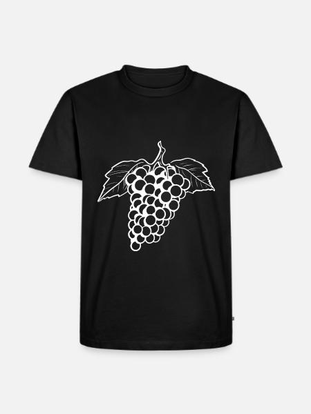 Grapes Fruits - Men's Premium Organic T-Shirt - black