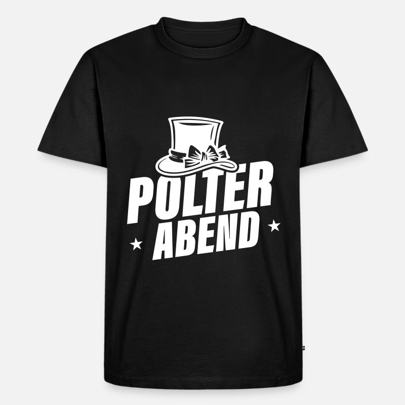 Polterabend 2024 - Männer Premium Bio T-Shirt - Schwarz