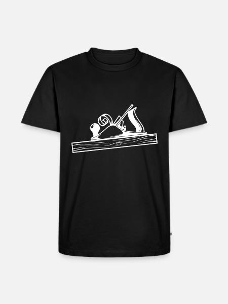 Schreiner Tool Planer Design - Men's Premium Organic T-Shirt - black