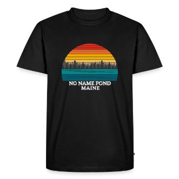 No Name Pond Maine - T-shirt Premium bio Homme - noir - Devant - Nico (187cm)