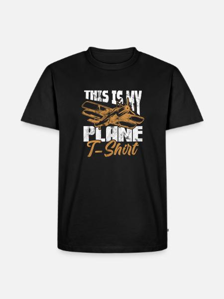 Pilot - Men's Premium Organic T-Shirt - black