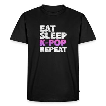K-Pop Musique Coréenne Pop Corée Kpop Cadeau - T-shirt Premium bio Homme - noir - Devant - Nico (187cm)