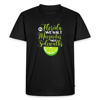 Florida - Men's Premium Organic T-Shirt - black - Front - Nico (187cm)