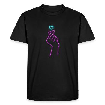 K-Pop Musique Coréenne Pop Corée Kpop Cadeau - T-shirt Premium bio Homme - noir - Devant - Nico (187cm)