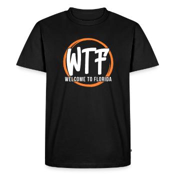 Floride - T-shirt Premium bio Homme - noir - Devant - Nico (187cm)