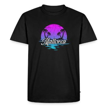 Espagne Espagnol Majorque Cadeau de Vacances Espagnol - T-shirt Premium bio Homme - noir - Devant - Nico (187cm)