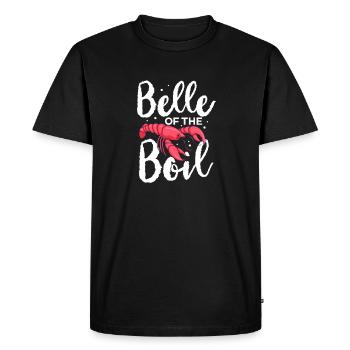 Crayfish - Men's Premium Organic T-Shirt - black - Front - Nico (187cm)