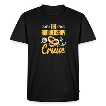 Cruise Wedding - Men's Premium Organic T-Shirt - black - Front - Nico (187cm)