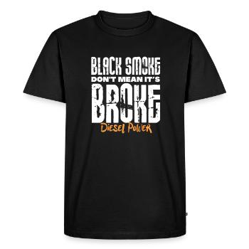 Diesel Auto Tuning Gasoline Vehicle Gift - Men's Premium Organic T-Shirt - black - Front - Nico (187cm)