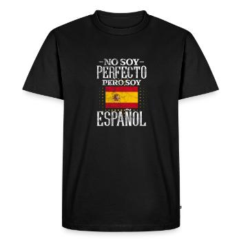 Espagne Espagnol Barcelone Espagnol Cadeau de Vacances - T-shirt Premium bio Homme - noir - Devant - Nico (187cm)