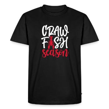 Crayfish - Men's Premium Organic T-Shirt - black - Front - Nico (187cm)