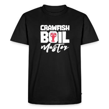 Crayfish - Men's Premium Organic T-Shirt - black - Front - Nico (187cm)