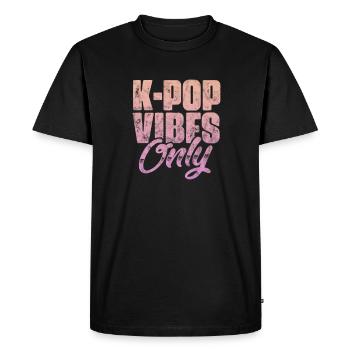 K-Pop Musique Coréenne Pop Corée Kpop Cadeau - T-shirt Premium bio Homme - noir - Devant - Nico (187cm)