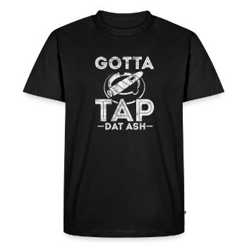 Cigar - Men's Premium Organic T-Shirt - black - Front - Nico (187cm)
