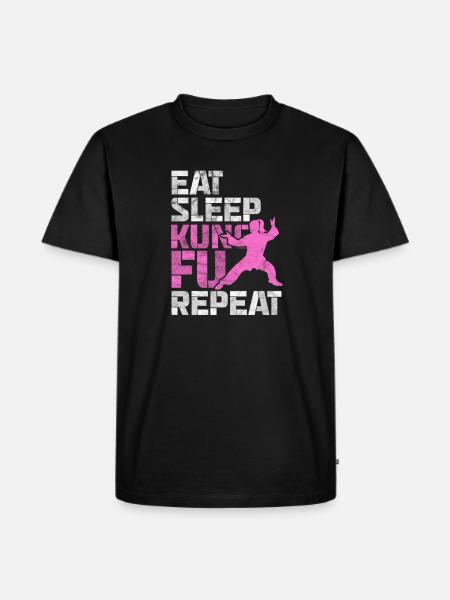 Kung Fu - Men's Premium Organic T-Shirt - black