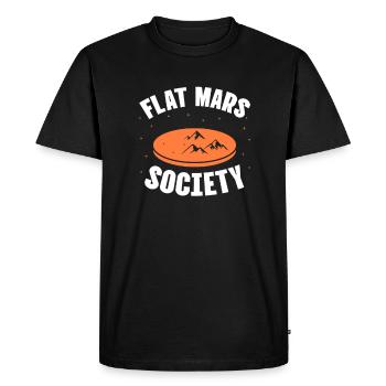 Mars Red Planet Space Astronaut Gift - Men's Premium Organic T-Shirt - black - Front - Nico (187cm)