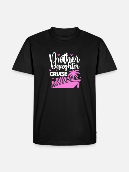 Croisière Mère Fille - T-shirt Premium bio Homme - noir