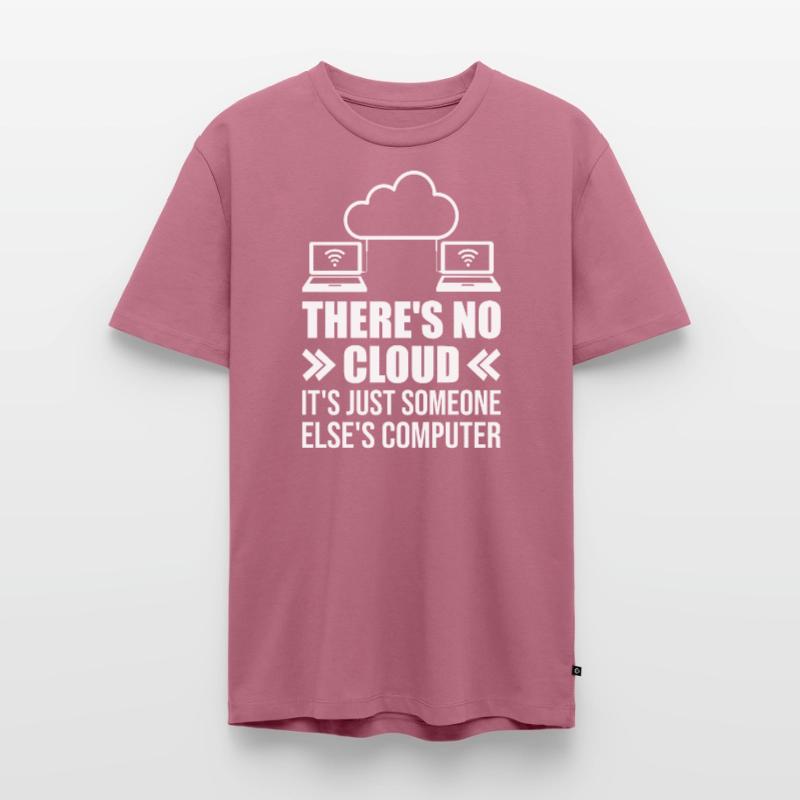 Cloud Computing Informatik Programmierung Dev Männer Premium Bio T-Shirt
