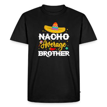 Big Brother Sibling Sister Gift - Men's Premium Organic T-Shirt - black - Front - Nico (187cm)