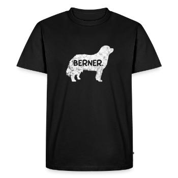 Bernese Mountain Dog Dog Dog Lover Cadeau - T-shirt Premium bio Homme - noir - Devant - Nico (187cm)