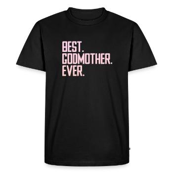 Marraine - T-shirt Premium bio Homme - noir - Devant - Nico (187cm)