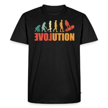 Fingerboard Finger Skateboard Fingerboarding - T-shirt Premium bio Homme - noir - Devant - Nico (187cm)