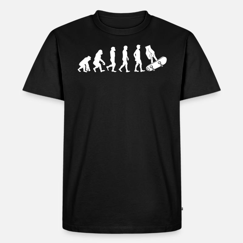 Fingerboard Evolution Skateboarding Fingerboarding - Men's Premium Organic T-Shirt - black