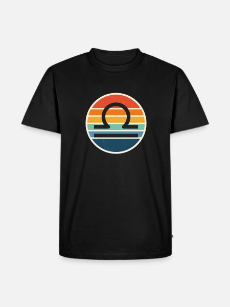 Scales - Men's Premium Organic T-Shirt - black