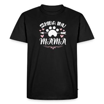 Shiba Inu Dog Dog Lover Dog Race Cadeau - T-shirt Premium bio Homme - noir - Devant - Nico (187cm)