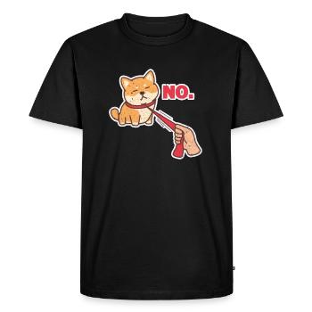 Shiba Inu Dog Dog Lover Dog Race Cadeau - T-shirt Premium bio Homme - noir - Devant - Nico (187cm)