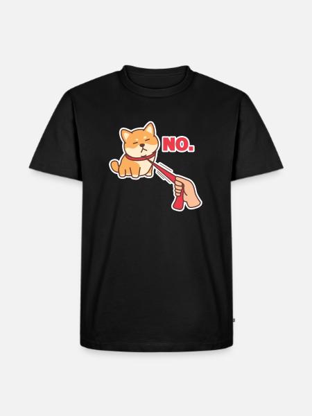 Shiba Inu - Men's Premium Organic T-Shirt - black