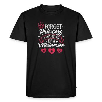 Vétérinaire Médecine Vétérinaire Vétérinaire Cadeau Vétérinaire - T-shirt Premium bio Homme - noir - Devant - Nico (187cm)