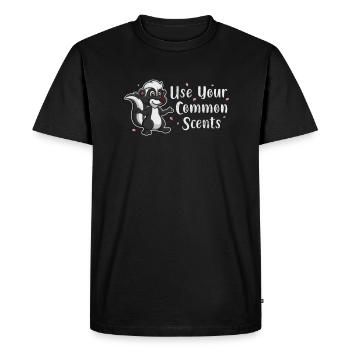 Skunk Stinker Stinker Skunk Cadeau - T-shirt Premium bio Homme - noir - Devant - Nico (187cm)