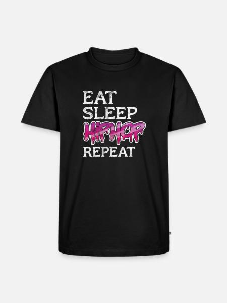 Hip Hop - Men's Premium Organic T-Shirt - black