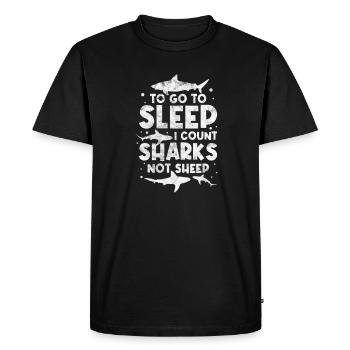 Marine Biology Marine Biologist Biolgy Gift - Men's Premium Organic T-Shirt - black - Front - Nico (187cm)