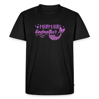 Marraine - T-shirt Premium bio Homme - noir - Devant - Nico (187cm)