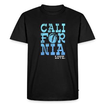 California USA Holidays America Cadeau - T-shirt Premium bio Homme - noir - Devant - Nico (187cm)