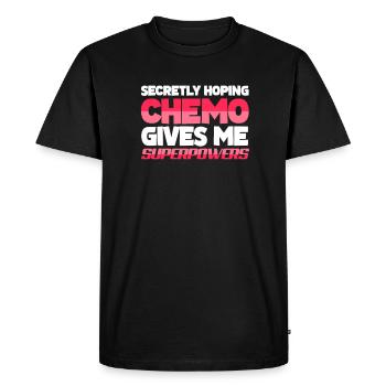 Cancer Maladie Maladie Combattre Cadeau - T-shirt Premium bio Homme - noir - Devant - Nico (187cm)