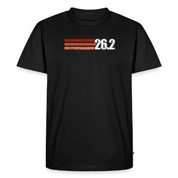 Running Runner Jogging Jogging Runner Cadeau - T-shirt Premium bio Homme - noir - Devant - Nico (187cm)