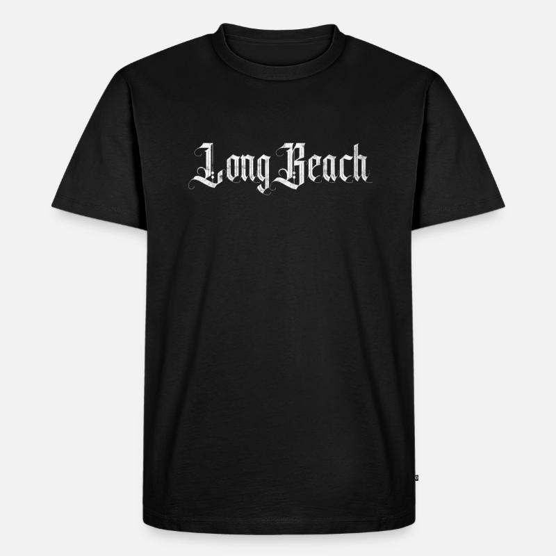 Hip Hop - Männer Premium Bio T-Shirt - Schwarz
