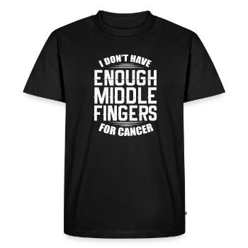 Cancer Maladie Maladie Combattre Cadeau - T-shirt Premium bio Homme - noir - Devant - Nico (187cm)