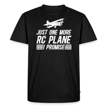 RC Avion modéliste Modélisme Avion - T-shirt Premium bio Homme - noir - Devant - Nico (187cm)