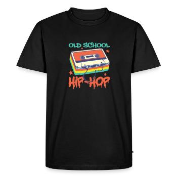 Hip Hop Rap Music Rapper Hiphop Gift - T-shirt Premium bio Homme - noir - Devant - Nico (187cm)