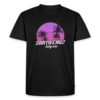 Santa Cruz - T-shirt Premium bio Homme - noir - Devant - Nico (187cm)
