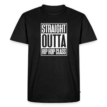 Hip Hop Rap Music Rapper Hiphop Gift - T-shirt Premium bio Homme - noir - Devant - Nico (187cm)