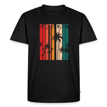 Santa Cruz - T-shirt Premium bio Homme - noir - Devant - Nico (187cm)