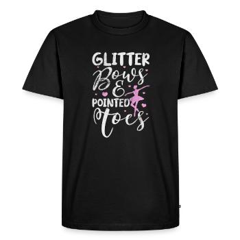 Ballet - Men's Premium Organic T-Shirt - black - Front - Nico (187cm)