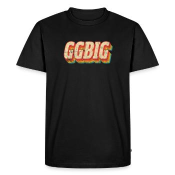Big Sister Brother Siblings Gift - Men's Premium Organic T-Shirt - black - Front - Nico (187cm)
