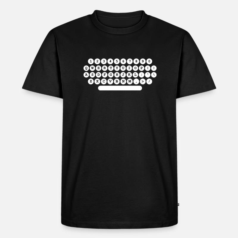 Author - Men's Premium Organic T-Shirt - black