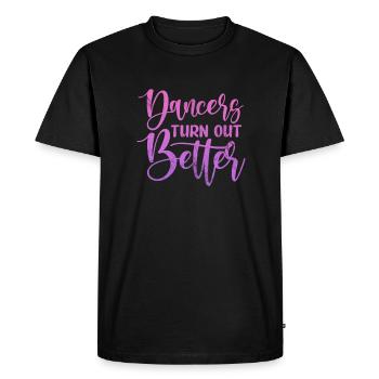 Ballet - Men's Premium Organic T-Shirt - black - Front - Nico (187cm)